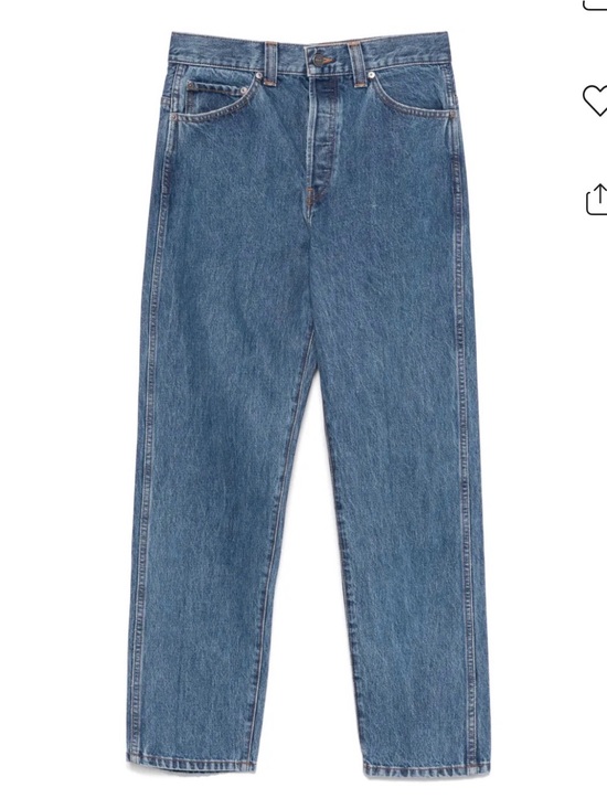 KHAITE Denim - Khaite high rise tapered jeans
